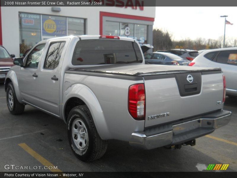 Radiant Silver / Steel 2008 Nissan Frontier SE Crew Cab