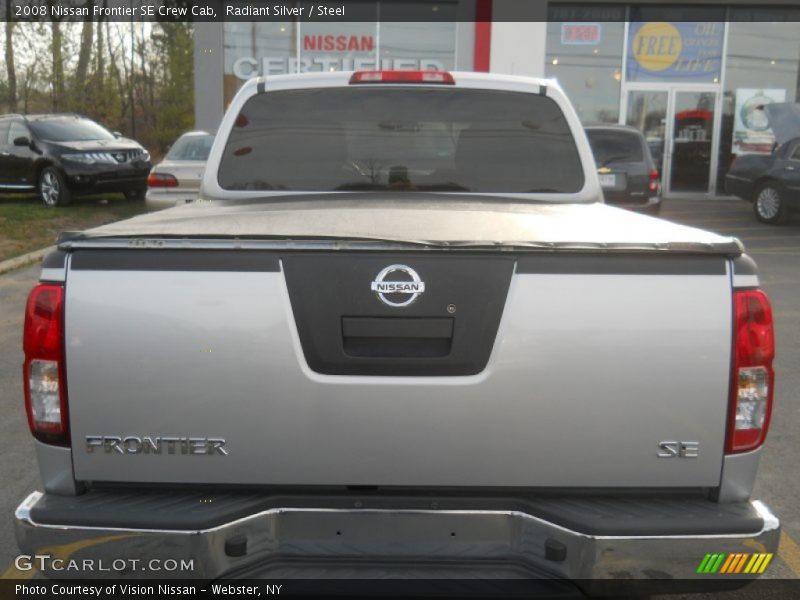 Radiant Silver / Steel 2008 Nissan Frontier SE Crew Cab