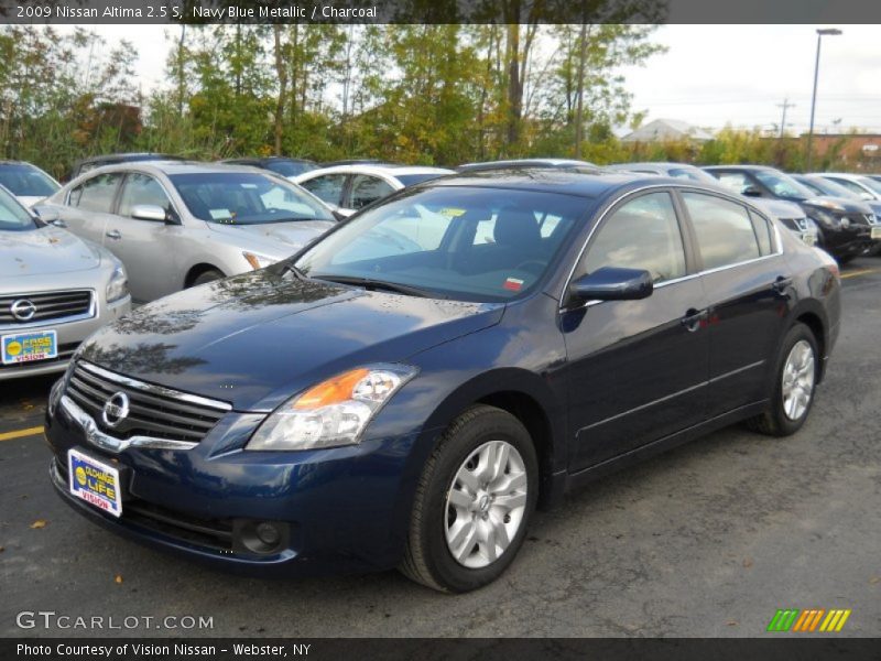 Navy Blue Metallic / Charcoal 2009 Nissan Altima 2.5 S