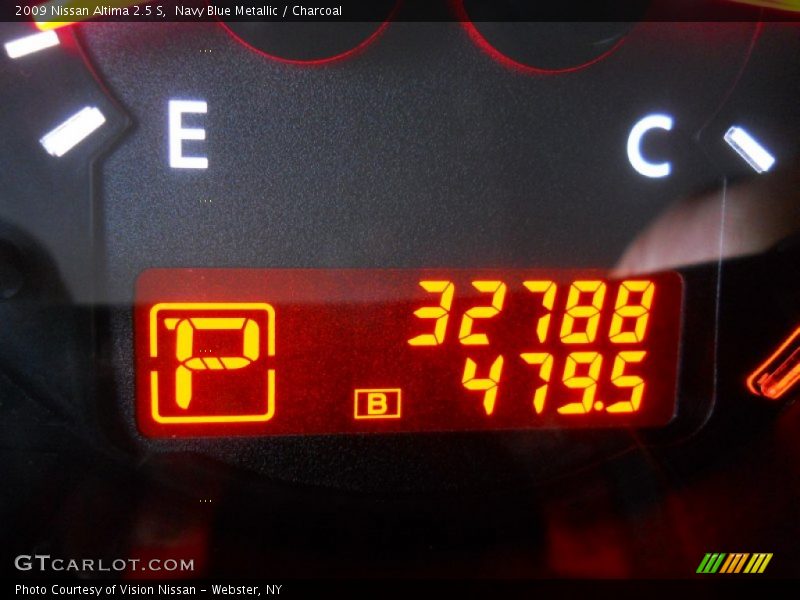 Navy Blue Metallic / Charcoal 2009 Nissan Altima 2.5 S