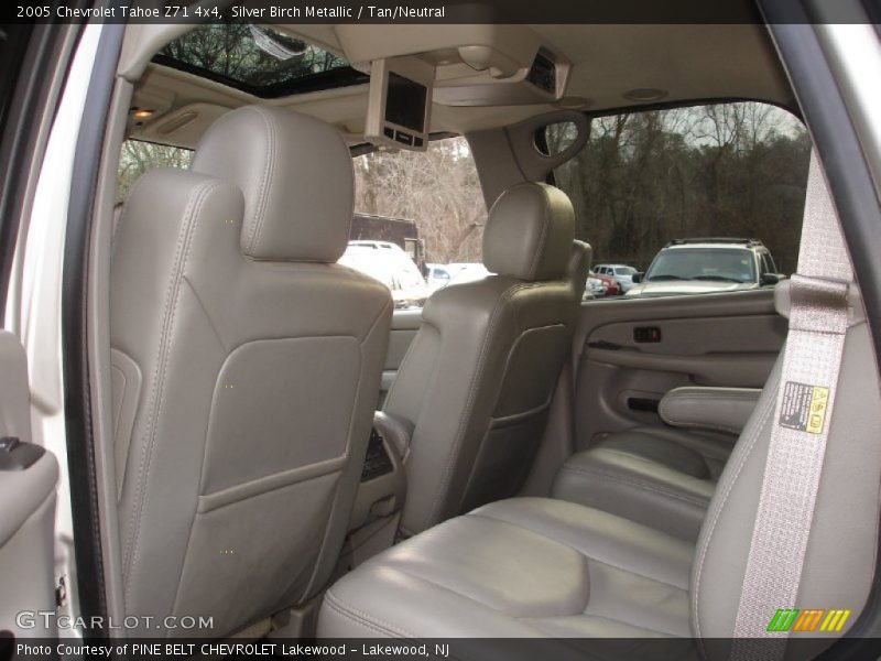 Silver Birch Metallic / Tan/Neutral 2005 Chevrolet Tahoe Z71 4x4