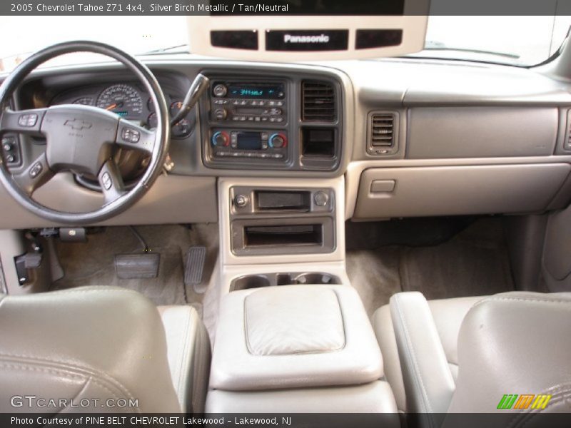 Silver Birch Metallic / Tan/Neutral 2005 Chevrolet Tahoe Z71 4x4