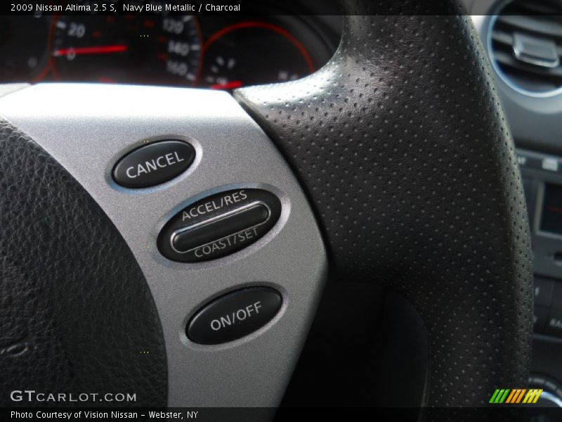 Navy Blue Metallic / Charcoal 2009 Nissan Altima 2.5 S