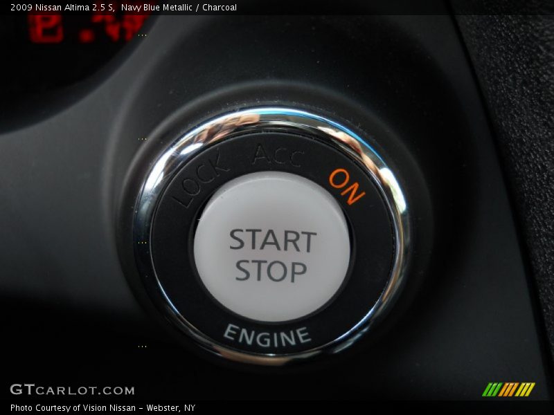 Navy Blue Metallic / Charcoal 2009 Nissan Altima 2.5 S