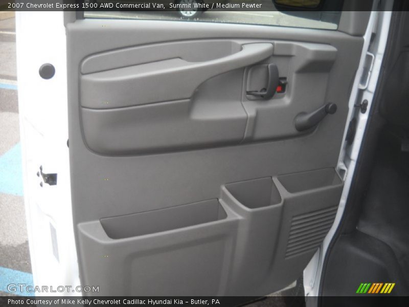 Summit White / Medium Pewter 2007 Chevrolet Express 1500 AWD Commercial Van