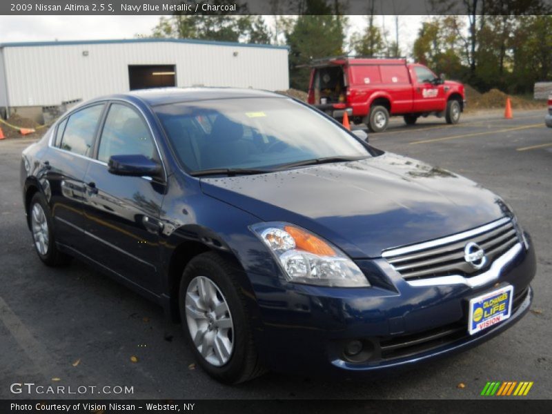 Navy Blue Metallic / Charcoal 2009 Nissan Altima 2.5 S