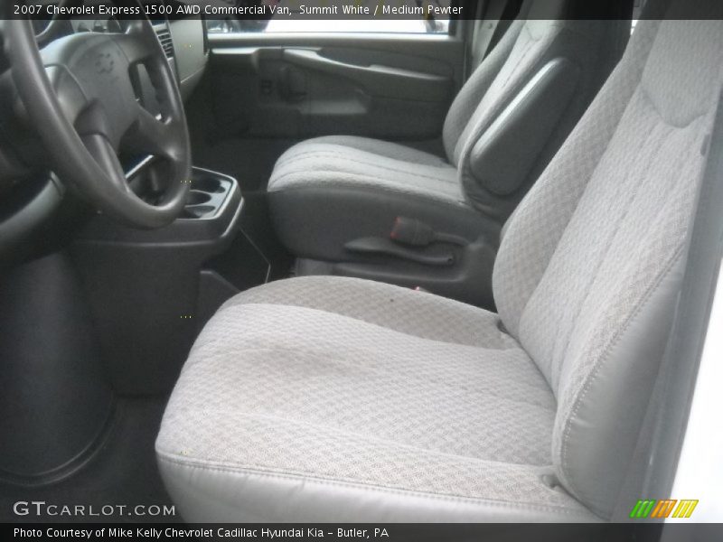 Summit White / Medium Pewter 2007 Chevrolet Express 1500 AWD Commercial Van