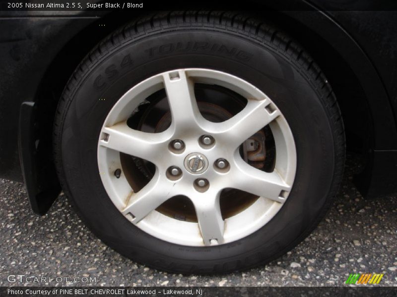 Super Black / Blond 2005 Nissan Altima 2.5 S