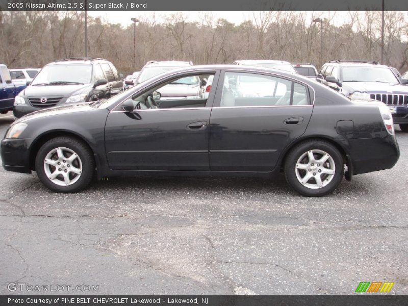 Super Black / Blond 2005 Nissan Altima 2.5 S