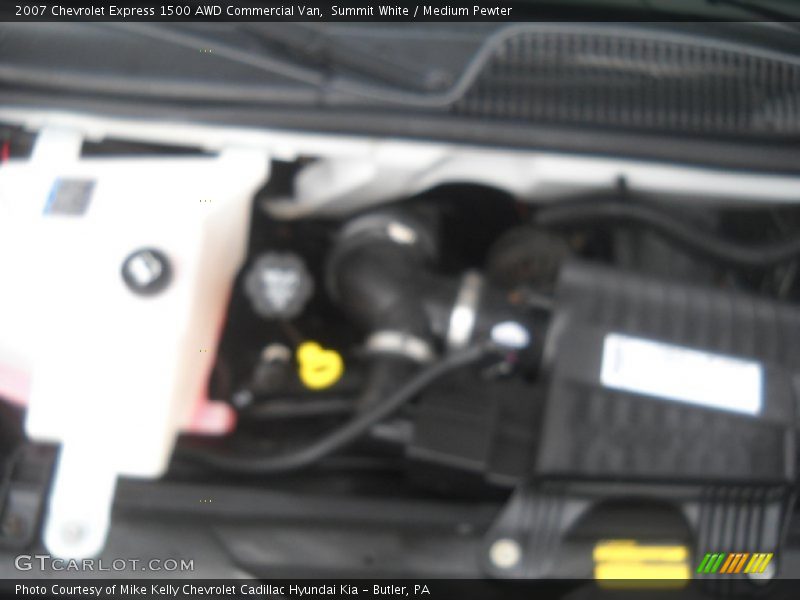 Summit White / Medium Pewter 2007 Chevrolet Express 1500 AWD Commercial Van