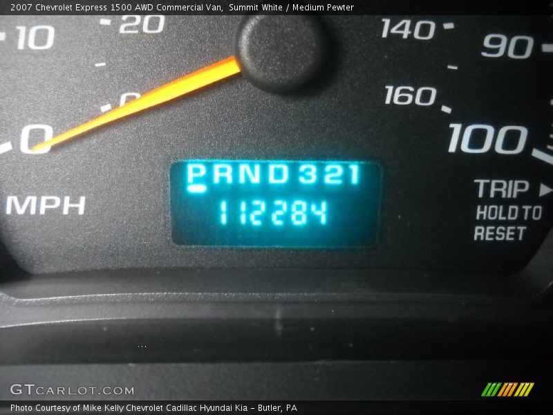 Summit White / Medium Pewter 2007 Chevrolet Express 1500 AWD Commercial Van