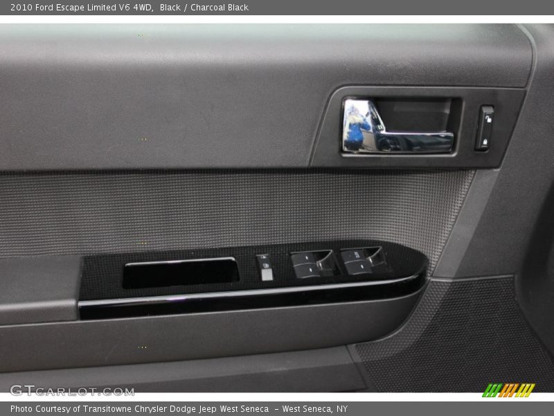 Black / Charcoal Black 2010 Ford Escape Limited V6 4WD
