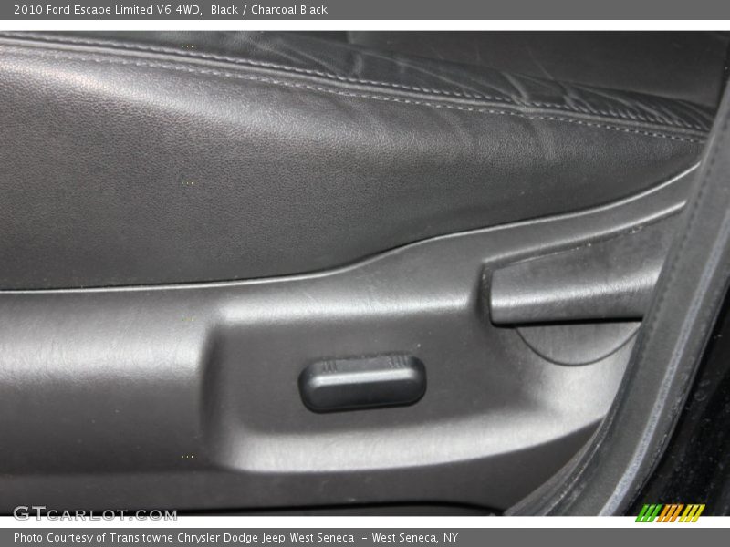 Black / Charcoal Black 2010 Ford Escape Limited V6 4WD