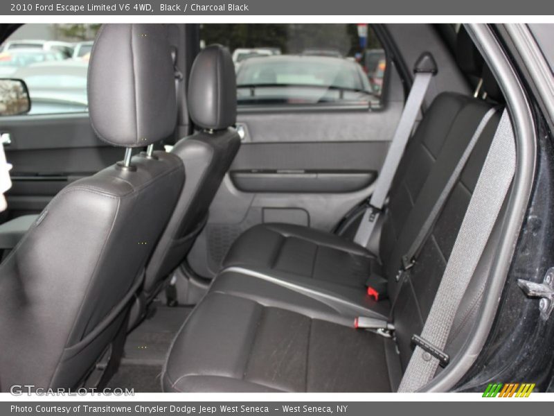 Black / Charcoal Black 2010 Ford Escape Limited V6 4WD