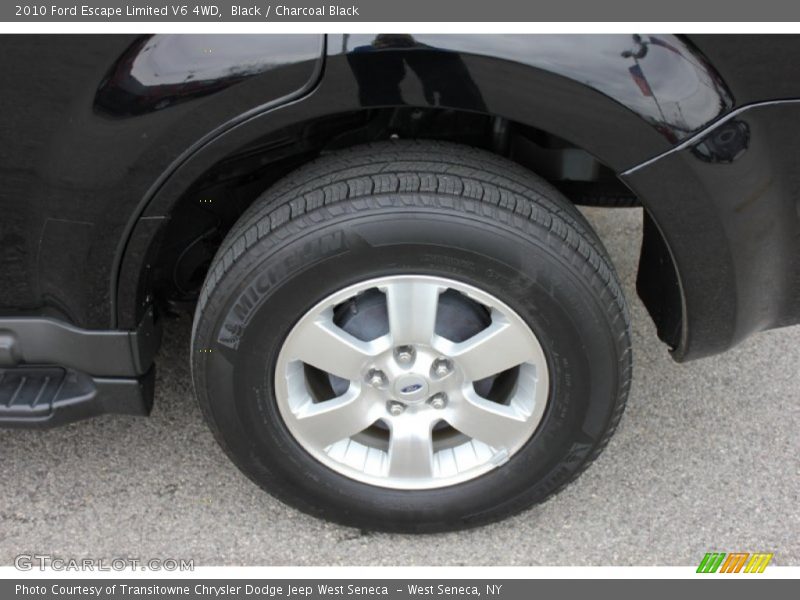 Black / Charcoal Black 2010 Ford Escape Limited V6 4WD
