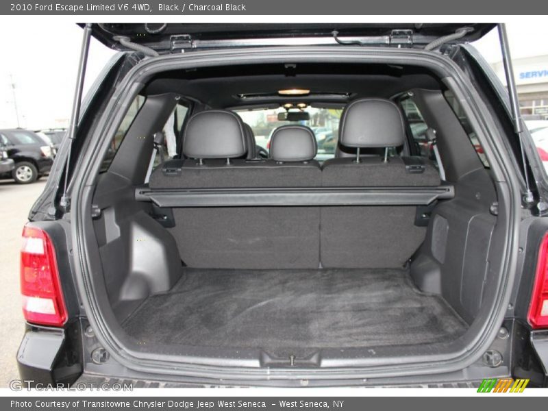Black / Charcoal Black 2010 Ford Escape Limited V6 4WD