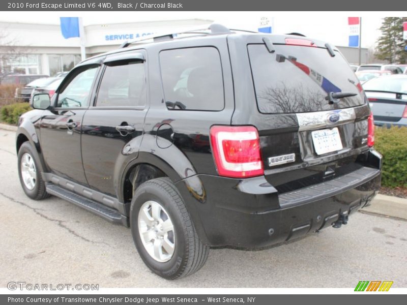 Black / Charcoal Black 2010 Ford Escape Limited V6 4WD