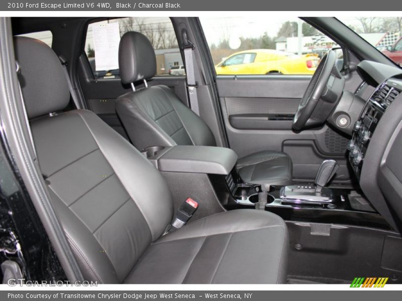 Black / Charcoal Black 2010 Ford Escape Limited V6 4WD