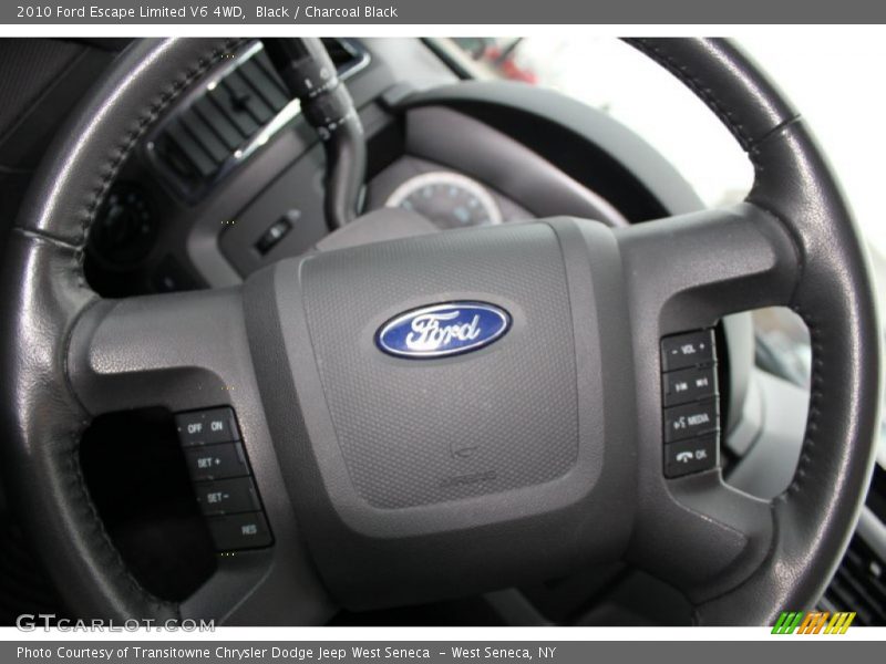 Black / Charcoal Black 2010 Ford Escape Limited V6 4WD