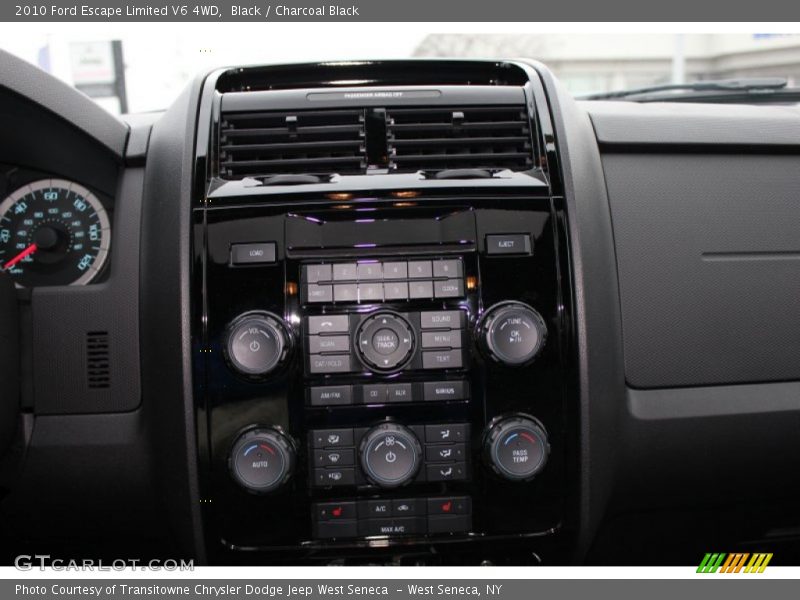 Black / Charcoal Black 2010 Ford Escape Limited V6 4WD