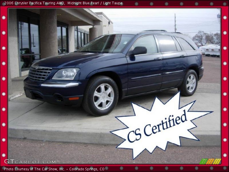 Midnight Blue Pearl / Light Taupe 2006 Chrysler Pacifica Touring AWD