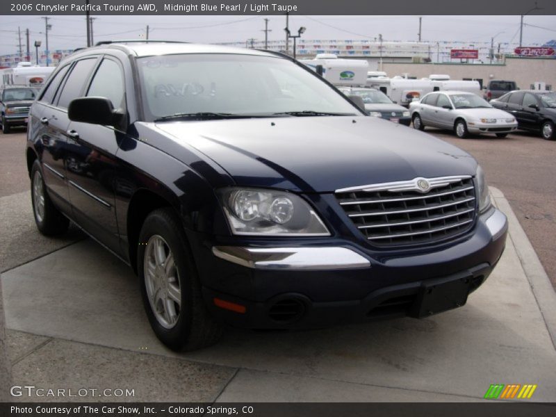 Midnight Blue Pearl / Light Taupe 2006 Chrysler Pacifica Touring AWD