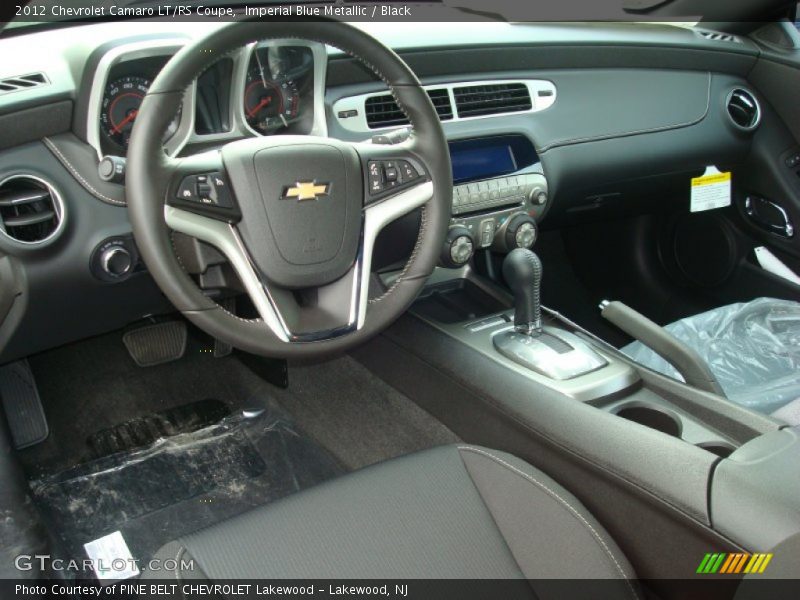 Imperial Blue Metallic / Black 2012 Chevrolet Camaro LT/RS Coupe