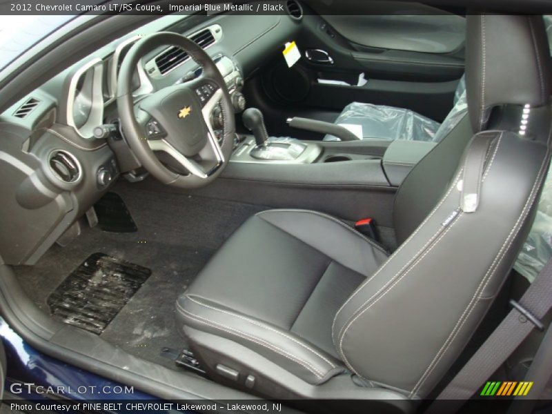 Imperial Blue Metallic / Black 2012 Chevrolet Camaro LT/RS Coupe