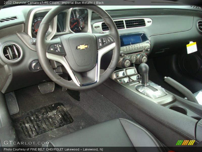 Imperial Blue Metallic / Black 2012 Chevrolet Camaro LT/RS Coupe
