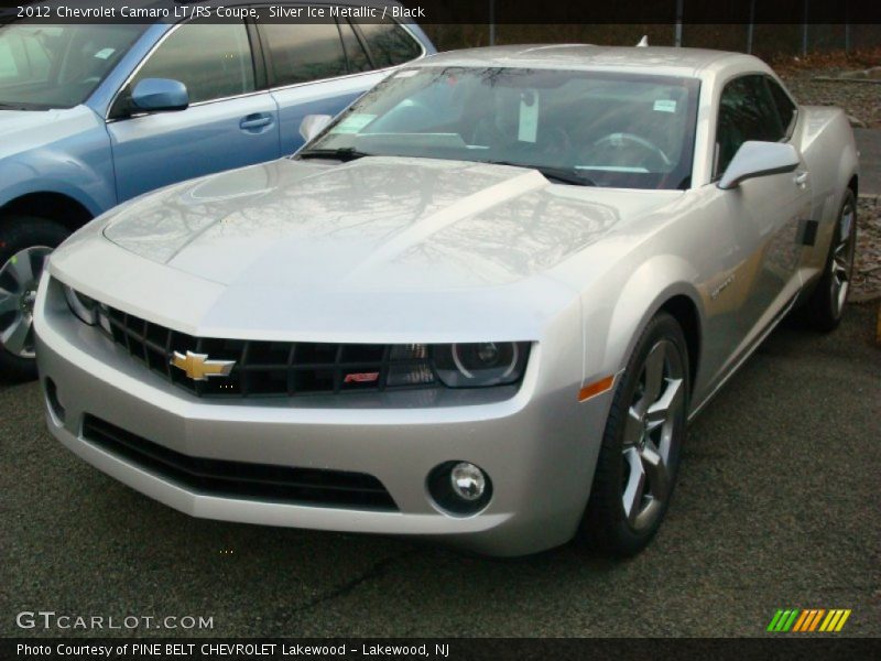 Silver Ice Metallic / Black 2012 Chevrolet Camaro LT/RS Coupe