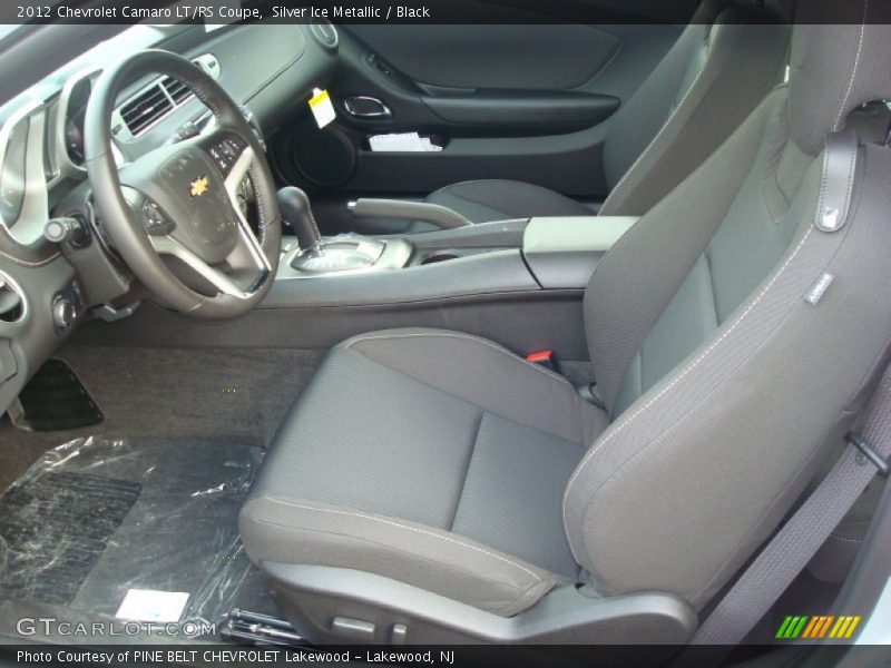 Silver Ice Metallic / Black 2012 Chevrolet Camaro LT/RS Coupe