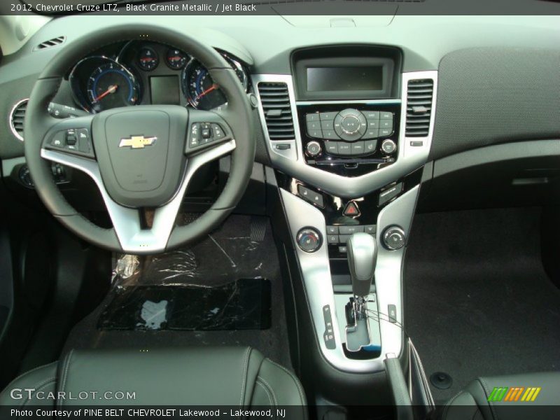 Black Granite Metallic / Jet Black 2012 Chevrolet Cruze LTZ