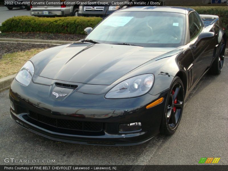 Front 3/4 View of 2012 Corvette Centennial Edition Grand Sport Coupe