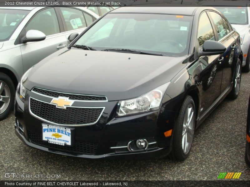 Black Granite Metallic / Jet Black 2012 Chevrolet Cruze LTZ/RS