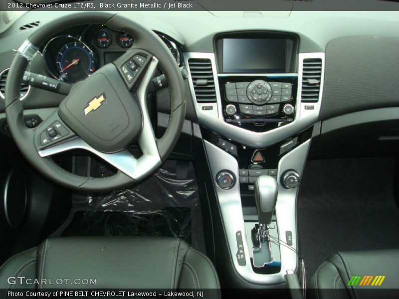 Black Granite Metallic / Jet Black 2012 Chevrolet Cruze LTZ/RS