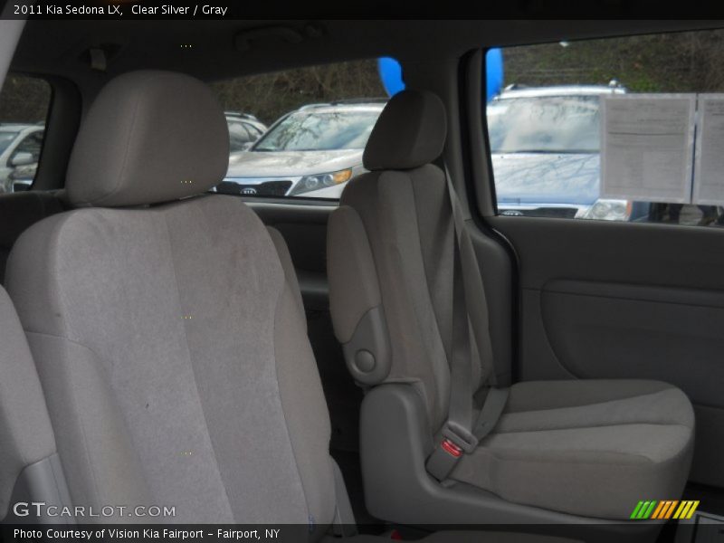 Clear Silver / Gray 2011 Kia Sedona LX