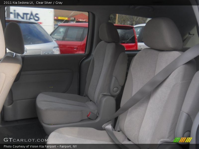 Clear Silver / Gray 2011 Kia Sedona LX