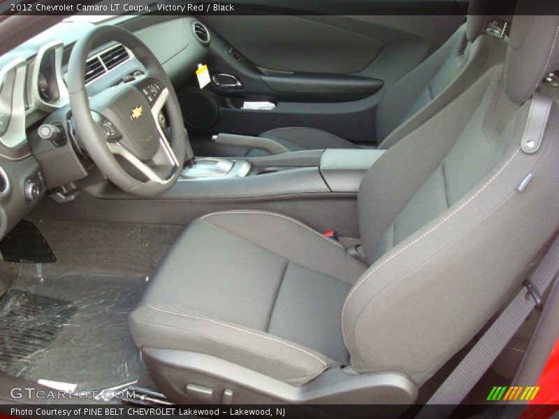 Victory Red / Black 2012 Chevrolet Camaro LT Coupe