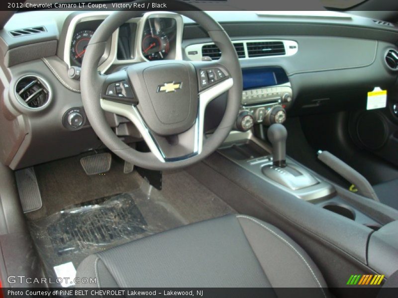 Victory Red / Black 2012 Chevrolet Camaro LT Coupe