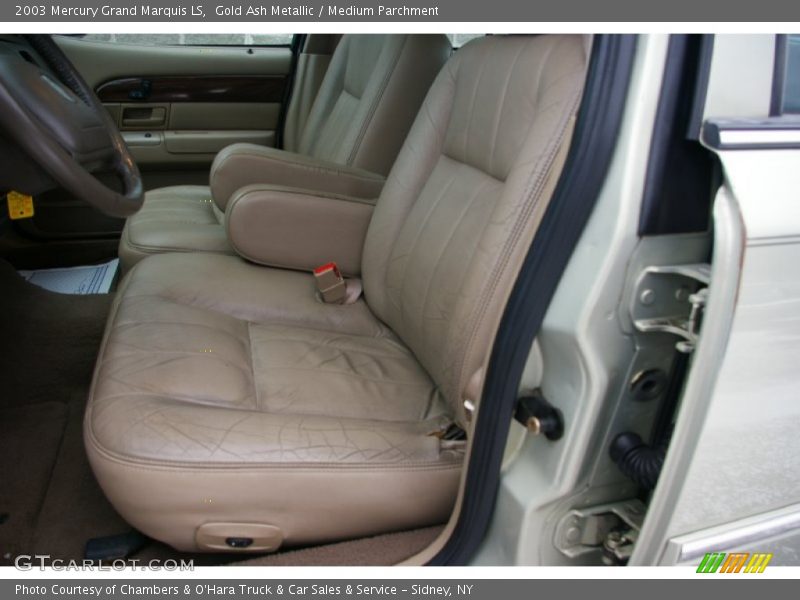 Gold Ash Metallic / Medium Parchment 2003 Mercury Grand Marquis LS