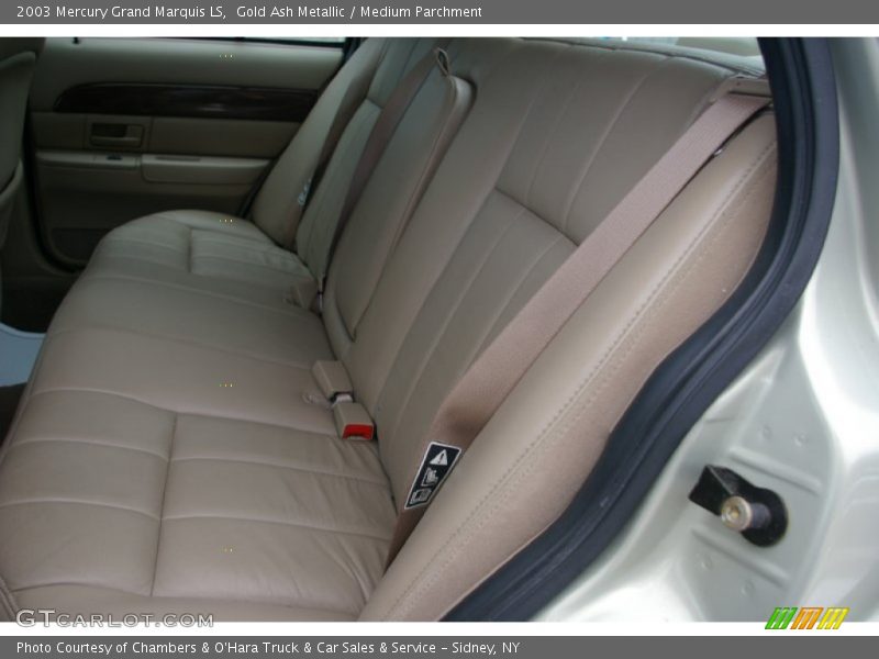 Gold Ash Metallic / Medium Parchment 2003 Mercury Grand Marquis LS