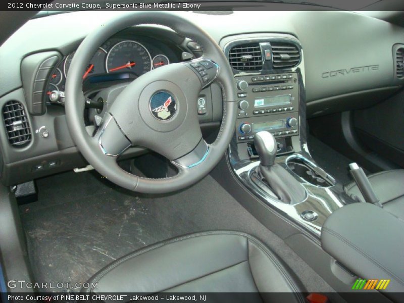 Dashboard of 2012 Corvette Coupe
