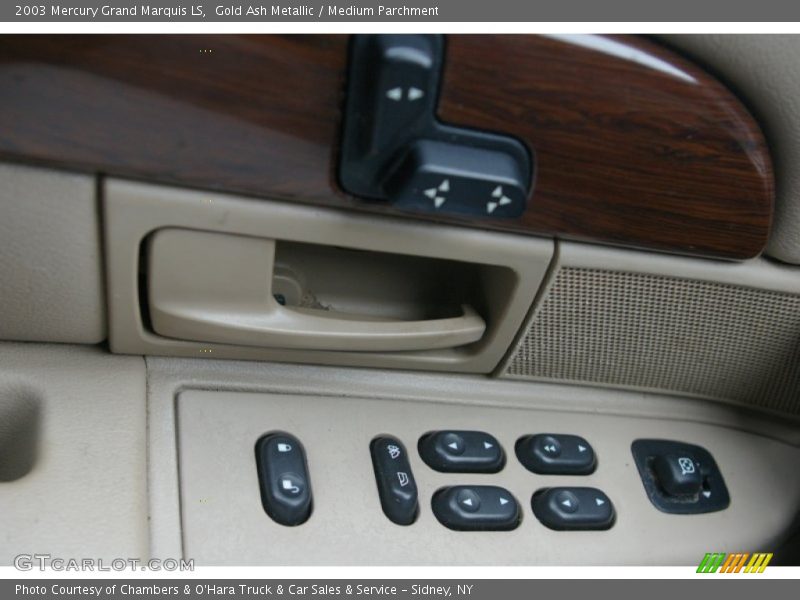 Gold Ash Metallic / Medium Parchment 2003 Mercury Grand Marquis LS