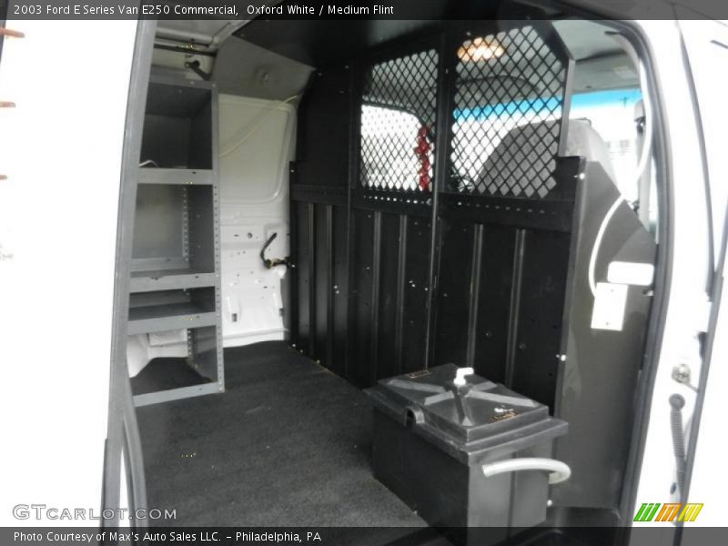 Oxford White / Medium Flint 2003 Ford E Series Van E250 Commercial
