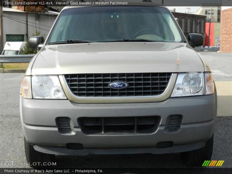 Harvest Gold Metallic / Medium Parchment 2002 Ford Explorer XLS 4x4