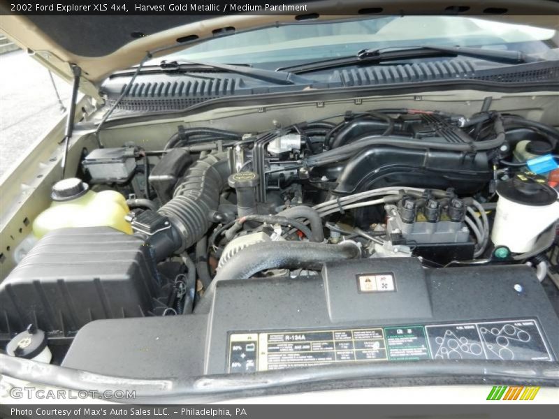  2002 Explorer XLS 4x4 Engine - 4.0 Liter SOHC 12-Valve V6