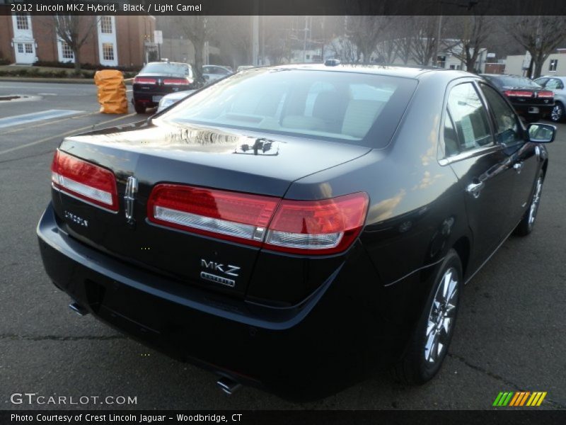 Black / Light Camel 2012 Lincoln MKZ Hybrid