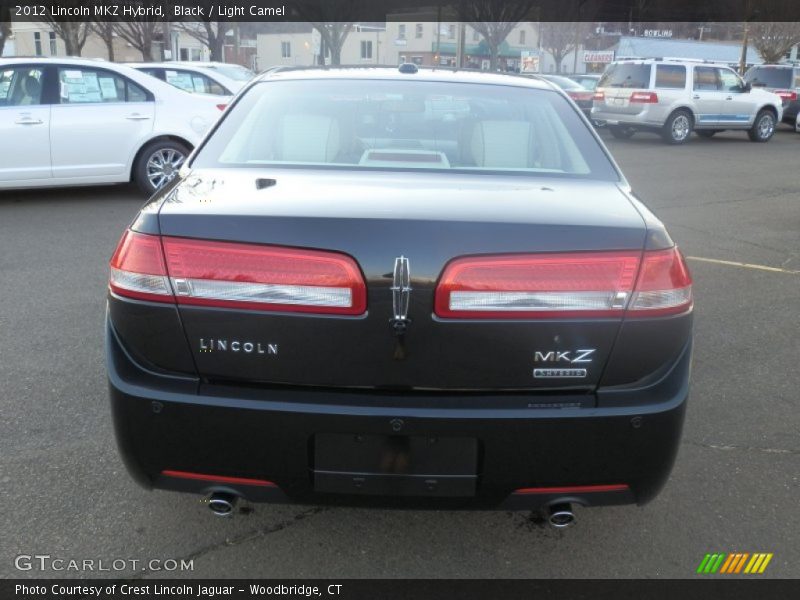 Black / Light Camel 2012 Lincoln MKZ Hybrid