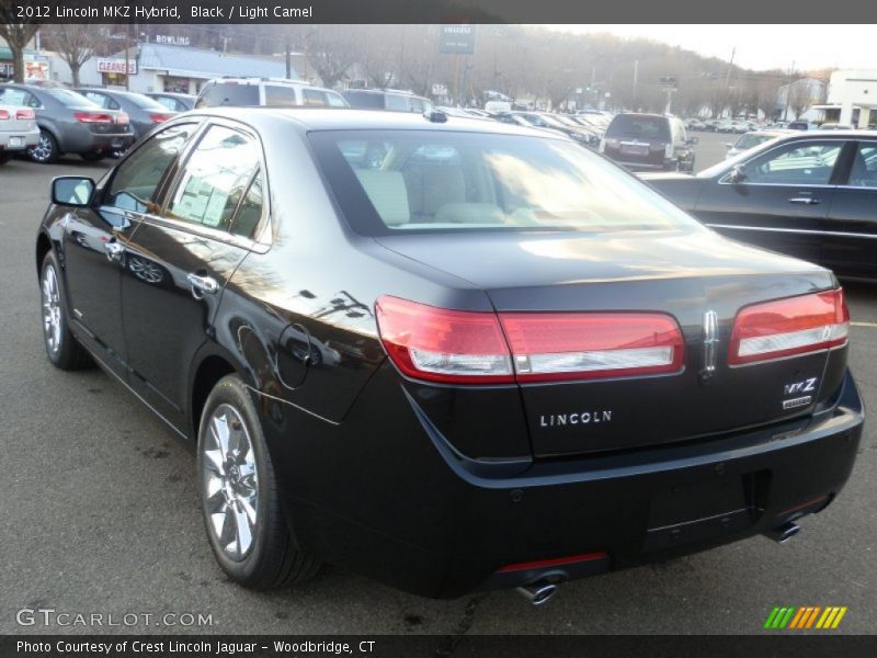 Black / Light Camel 2012 Lincoln MKZ Hybrid