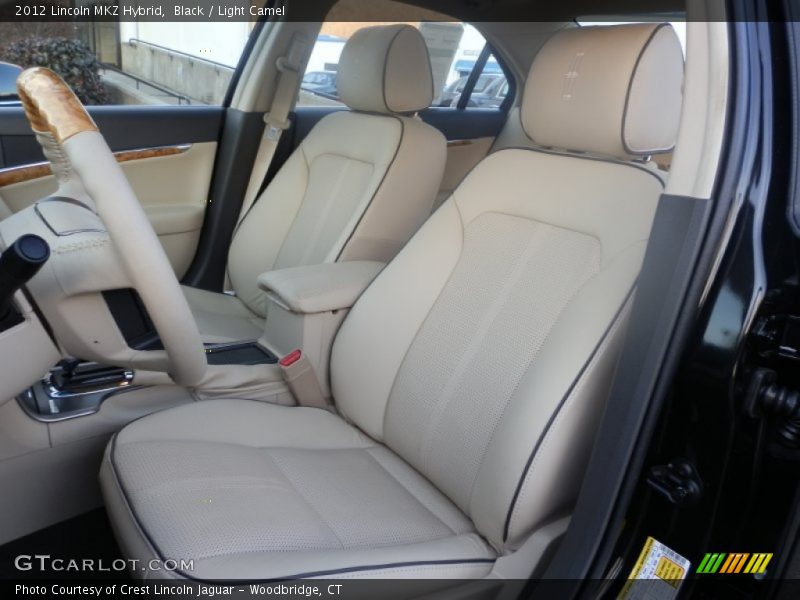Black / Light Camel 2012 Lincoln MKZ Hybrid